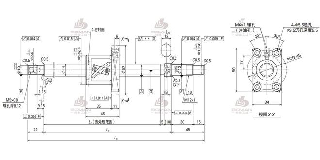 NSK滚珠丝杠 W1406FA-3P-C5Z8 产品讲解及相